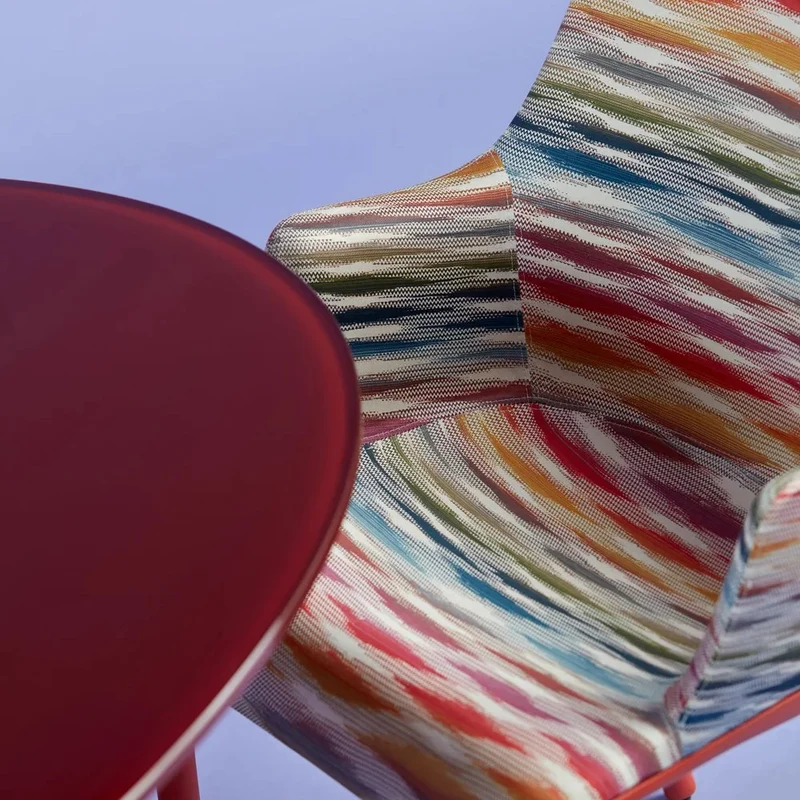 Kartell Eleganza Nia Chair - Melange Fabric