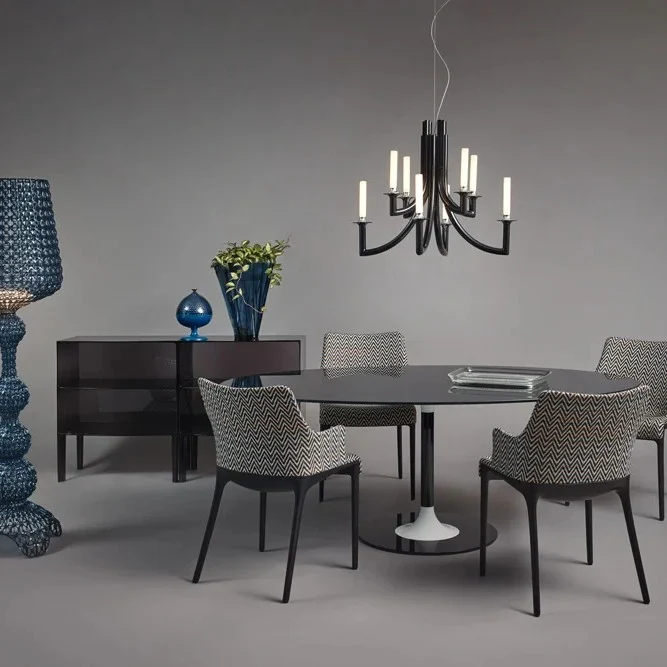 Kartell Eleganza Nia Chair - Melange Fabric
