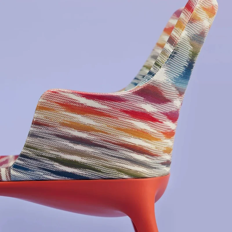 Kartell Eleganza Ela Chair - Melange Fabric