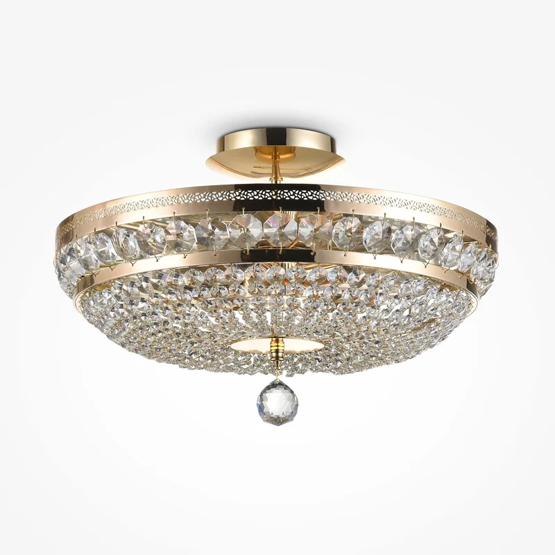 Lustre Plafonnier En Cristal
