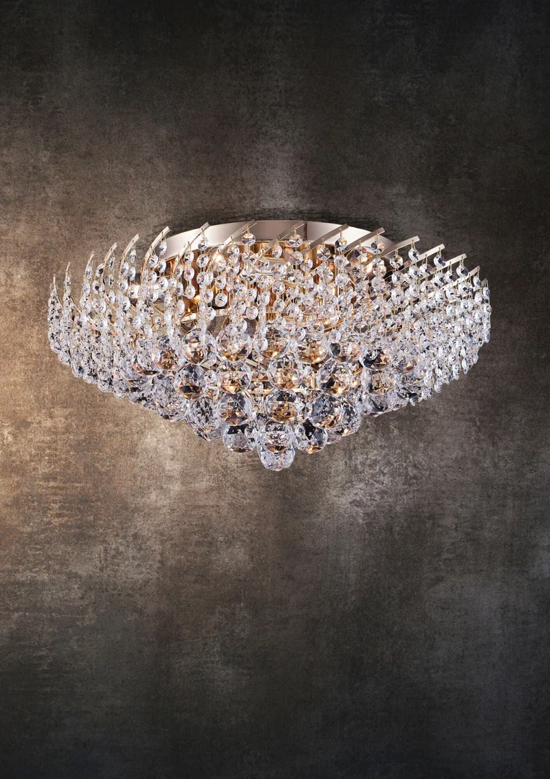 Plafonnier Lustre Cristal