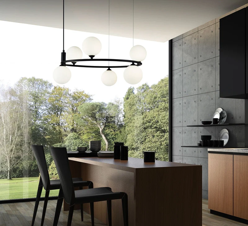 Suspensions Style Industrielle