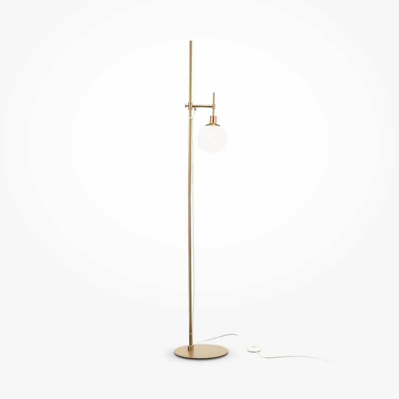 Lampadaire Salon Doré