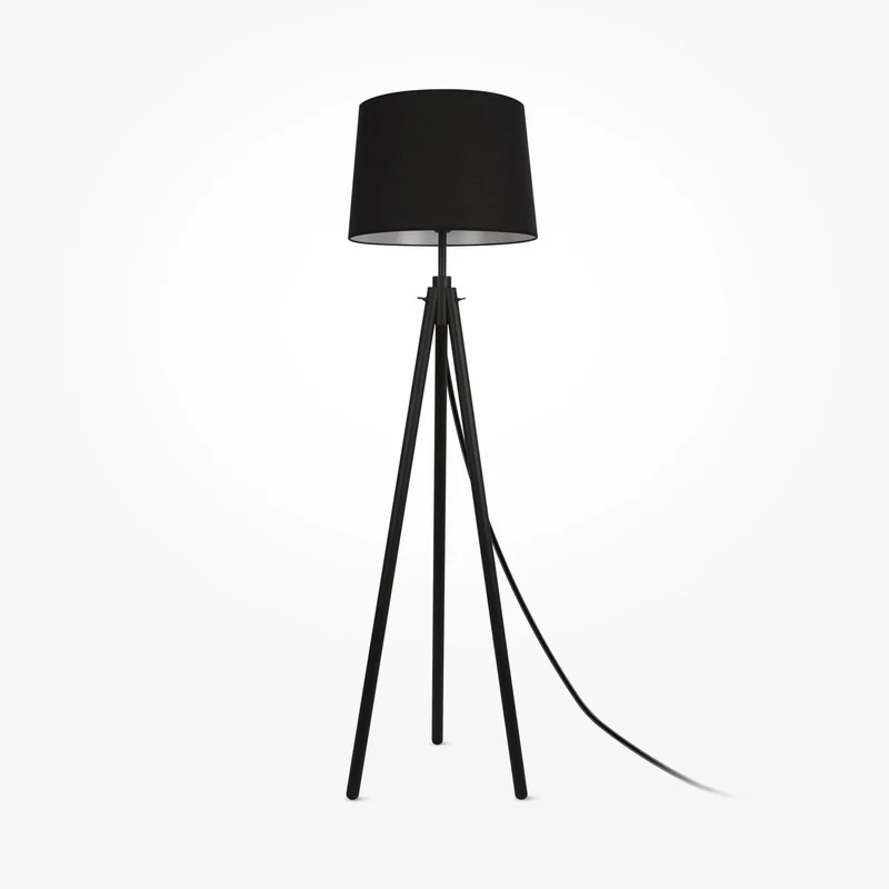 Lampadaire Trepied Bois