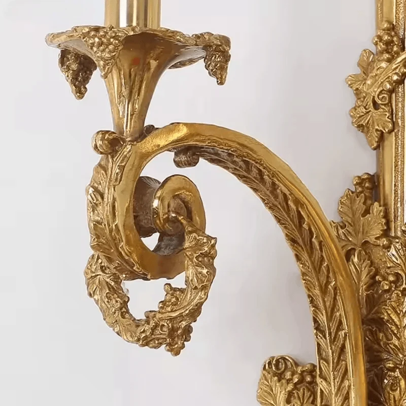 Applique Murale Laiton Antique