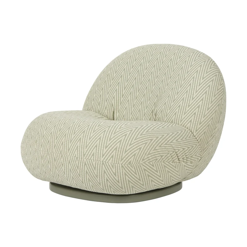Gubi Pacha Outdoor Swivel Lounge Chair