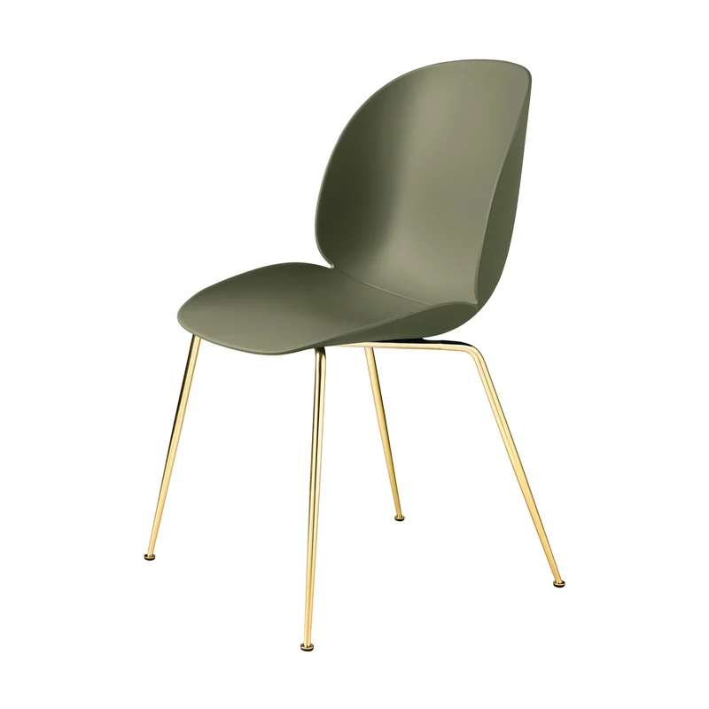 Gubi Beetle Dining Chair Un-Upholstered Set of 4