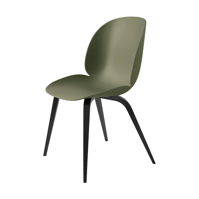 Gubi Beetle Dining Chair Un-Upholstered Set of 4
