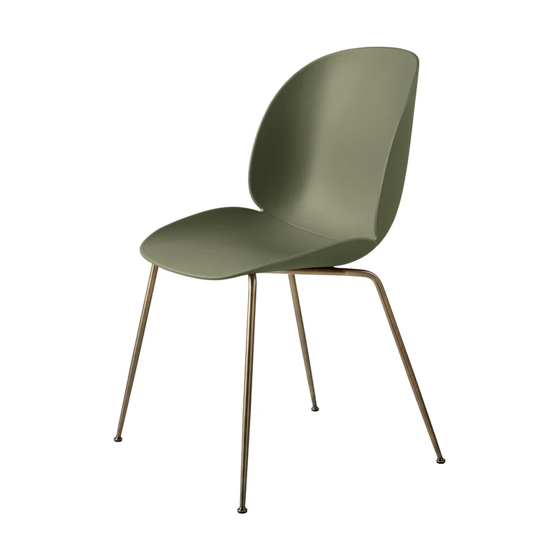 Gubi Beetle Dining Chair Un-Upholstered Set of 4