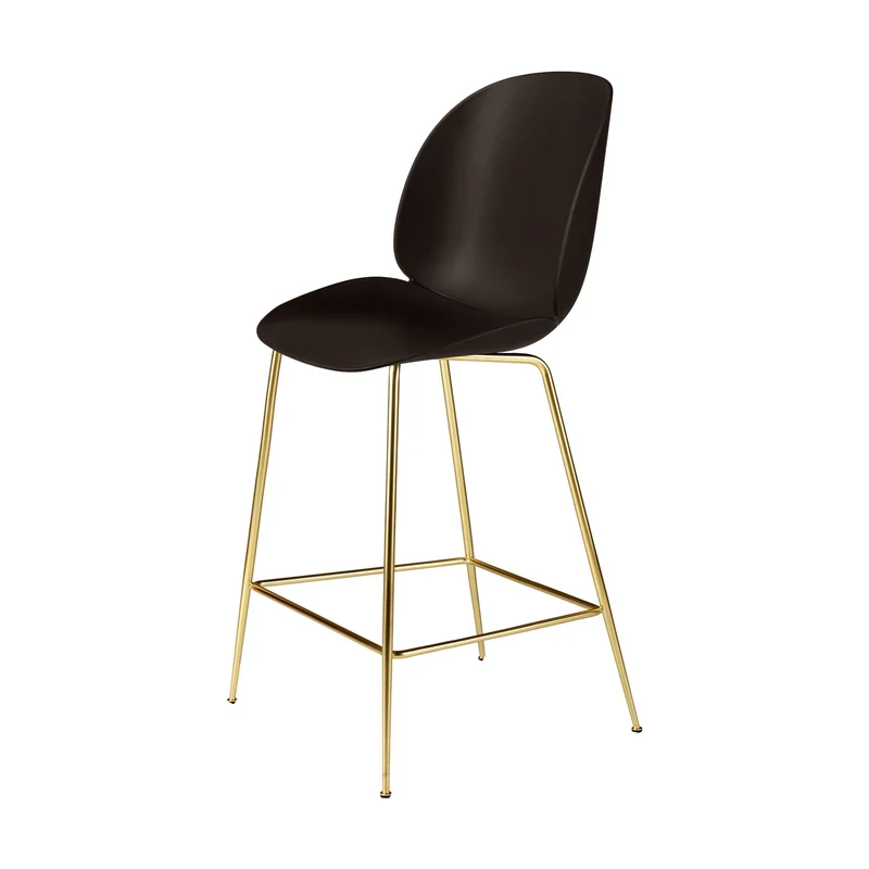 Gubi Beetle Counter Chair Un-Upholstered