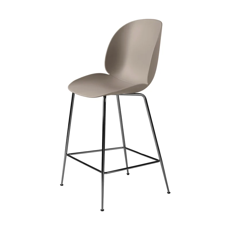 Gubi Beetle Counter Chair Un-Upholstered