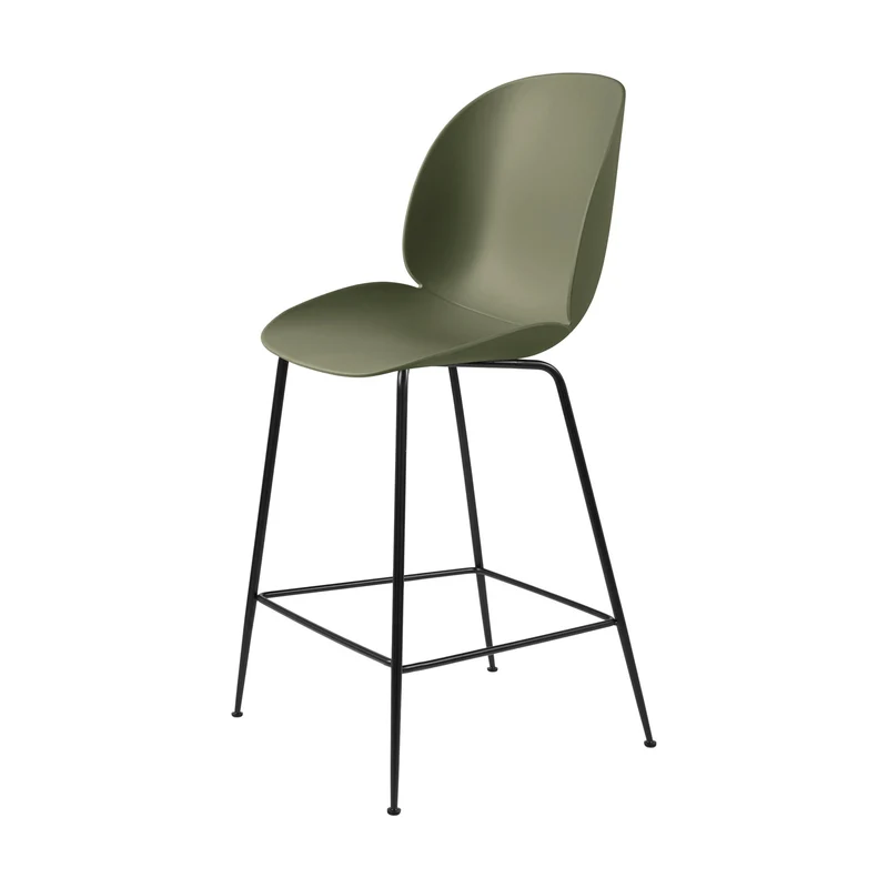 Gubi Beetle Counter Chair Un-Upholstered