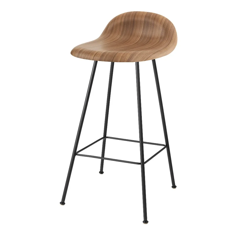 Gubi 3D Counter Stool Un-Upholstered