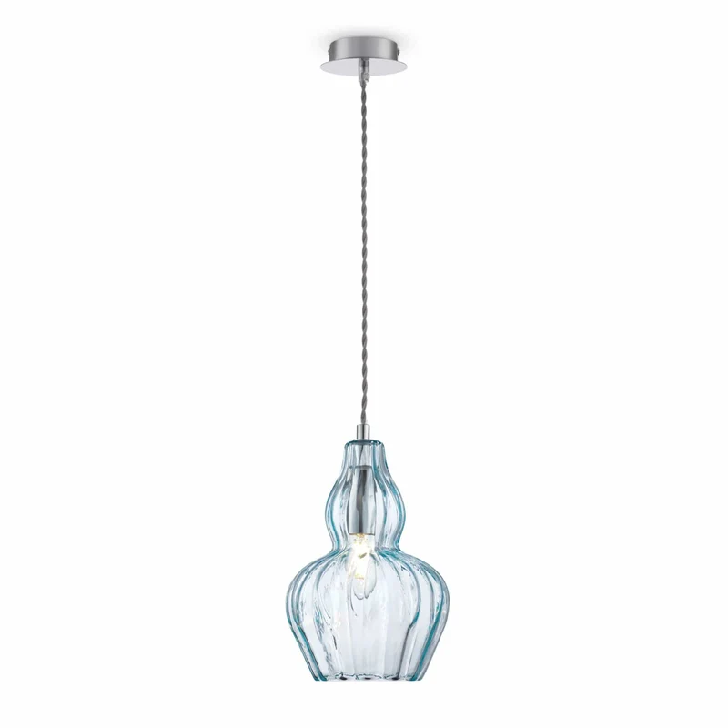 Suspension En Verre Transparent
