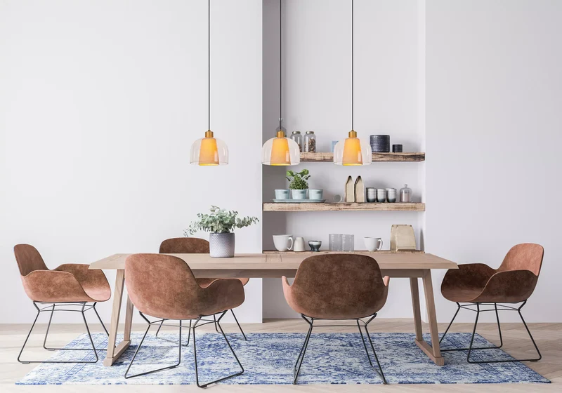 Luminaire Suspension Globe Transparent