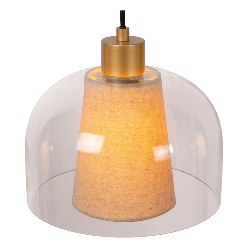 Luminaire Suspension Globe Transparent