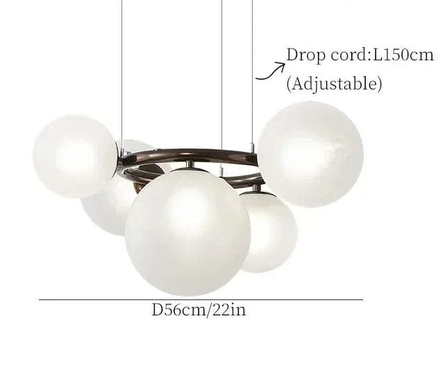 Suspension Verre Boule