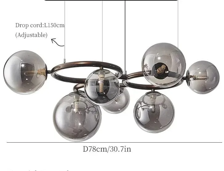 Suspension Verre Boule
