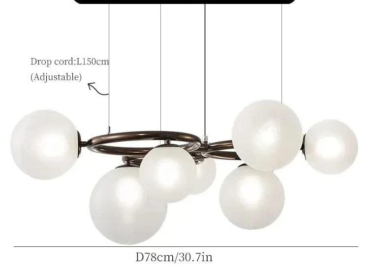 Suspension Verre Boule