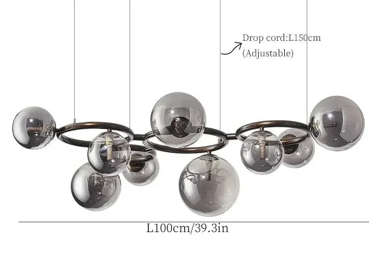 Suspension Verre Boule