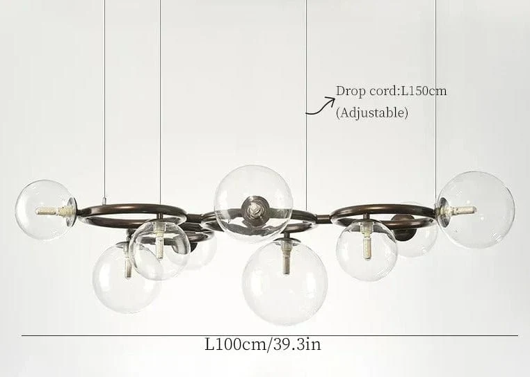 Suspension Verre Boule