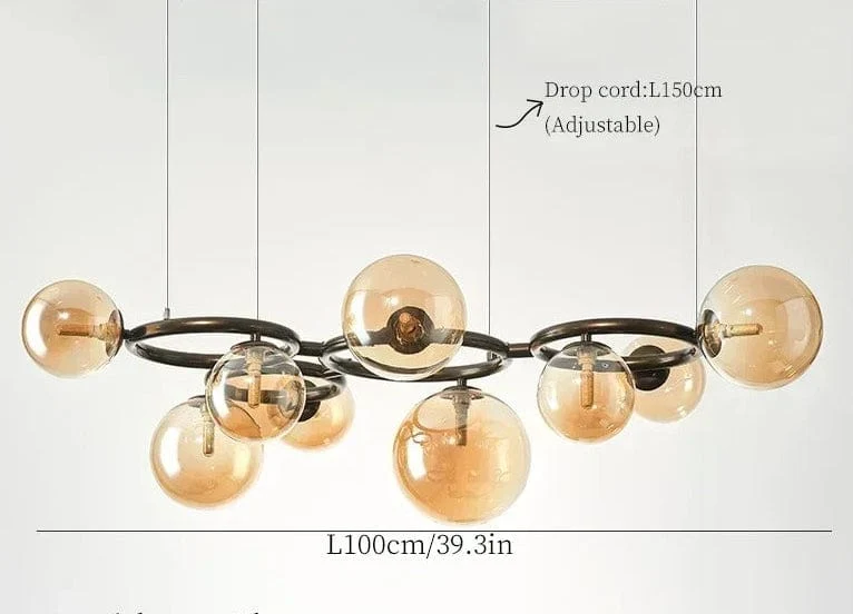 Suspension Verre Boule
