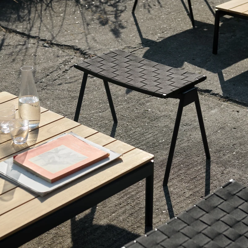 &Tradition Seat Pad Ville Outdoor Footstool AV46