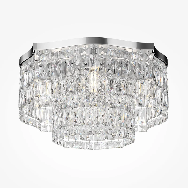 Plafonnier En Cristal Moderne