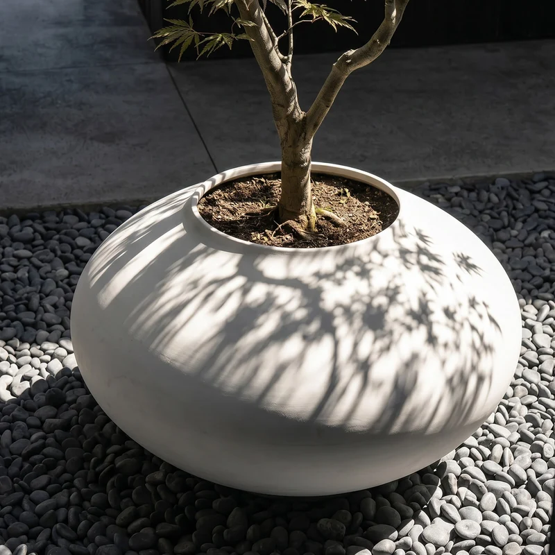 101 Copenhagen Sunao Plant Pot Ellipse