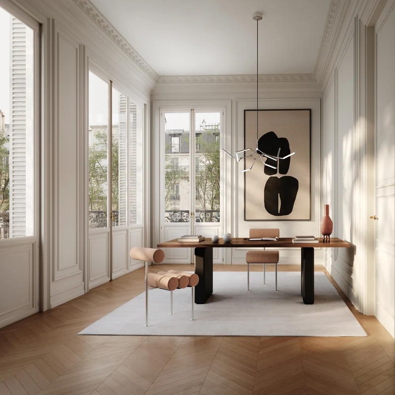 101 Copenhagen Stick Chandelier