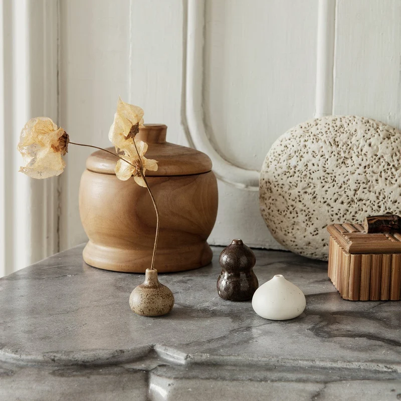 Ferm Living Komo Mini Vases - Set of 3