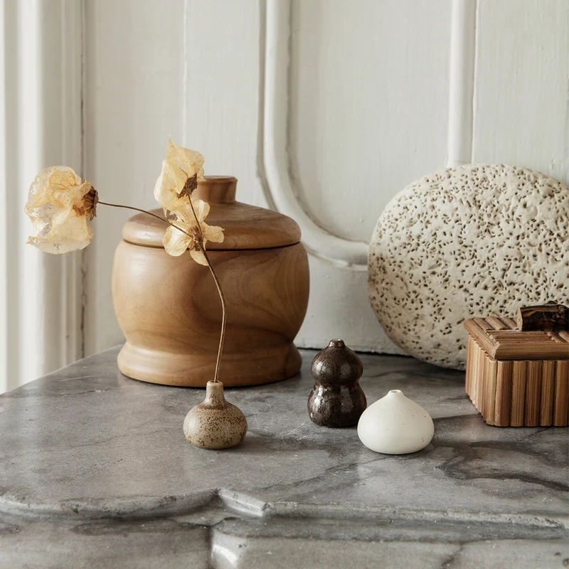 Ferm Living Komo Mini Vases - Set of 3