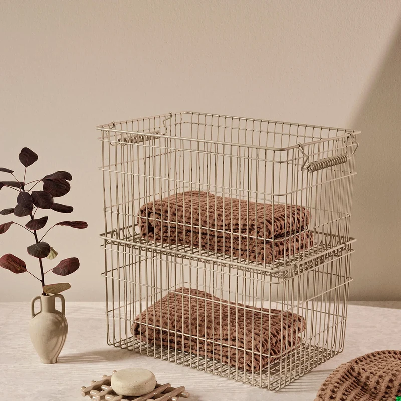 Ferm Living Cala Stackable Baskets - Set of 2