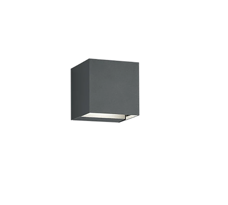 Applique Exterieur Cube Noir