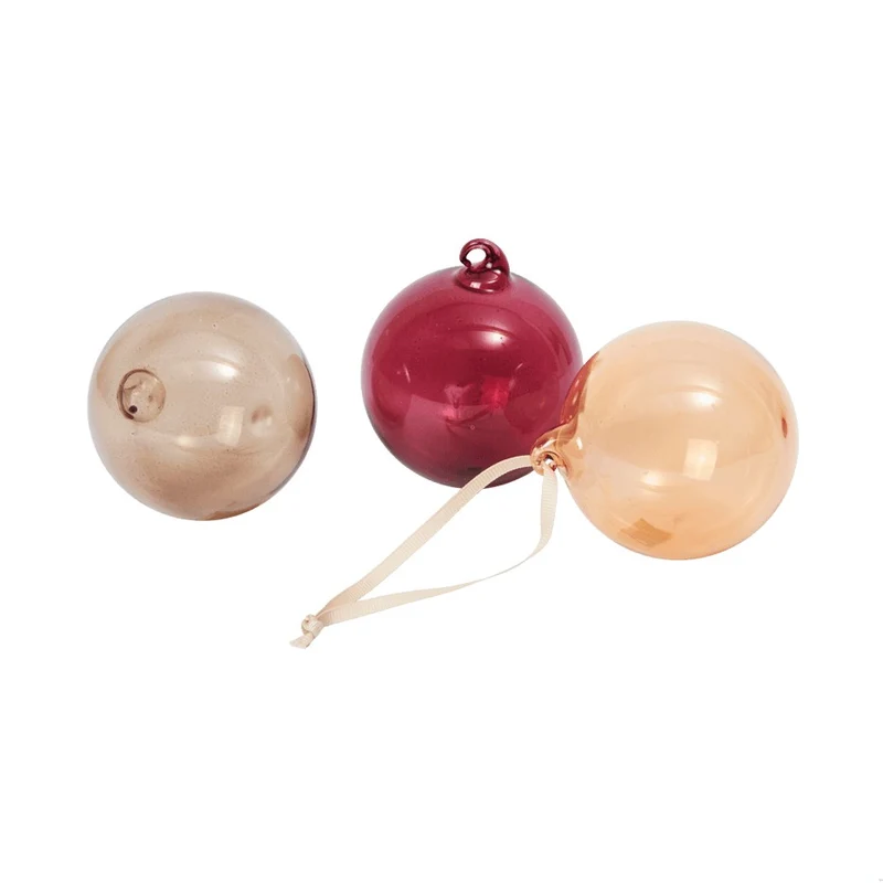 Ferm Living Glass Baubles - Set of 3