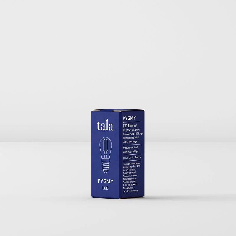 Tala Pygmy E14 ST28 Tinted - 120lm 2200K - Dimmable