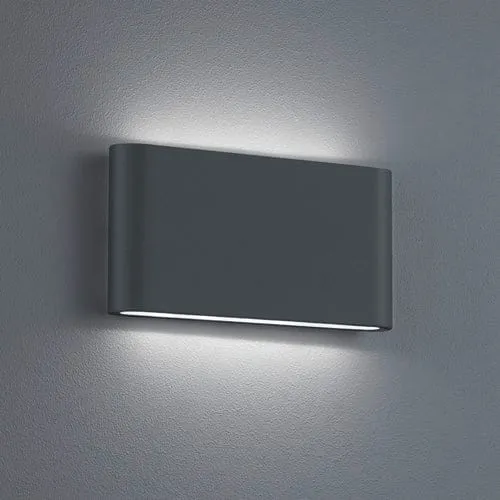Applique Extérieur Noir Rectangulaire