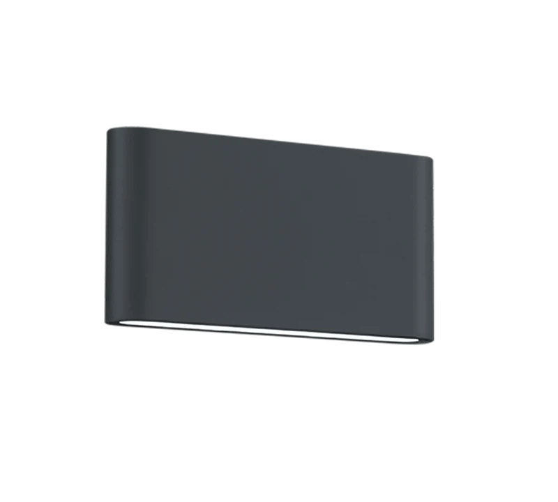 Applique Extérieur Noir Rectangulaire