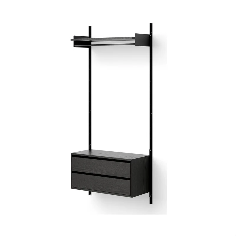New Works Wardrobe Shelf 1 + Cabinet with Drawers
