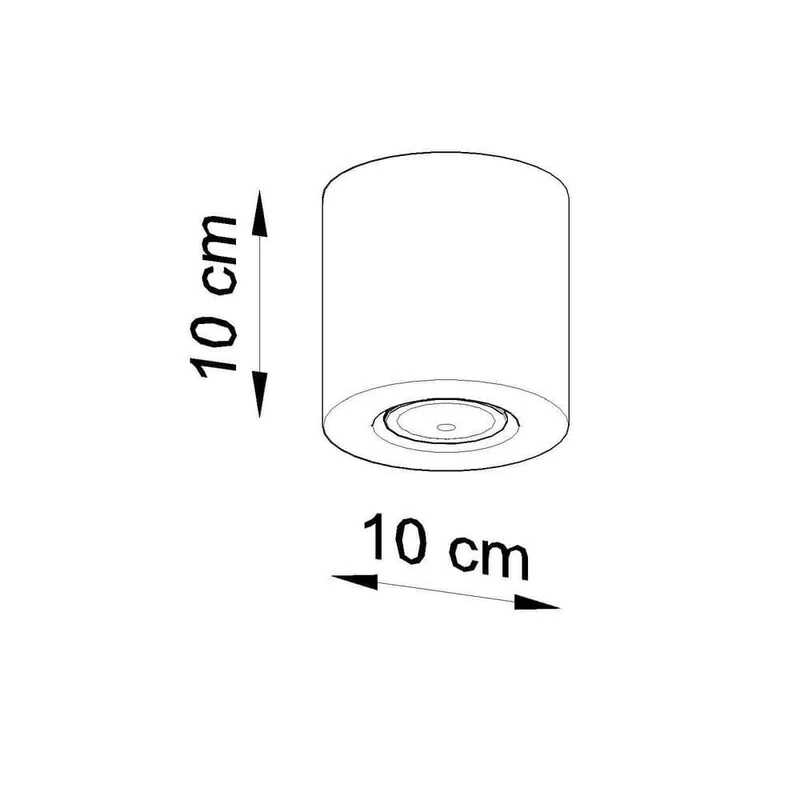 Plafonnier Spot Gu10