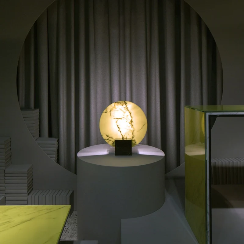 Lee Broom Acid Marble Table Lamp