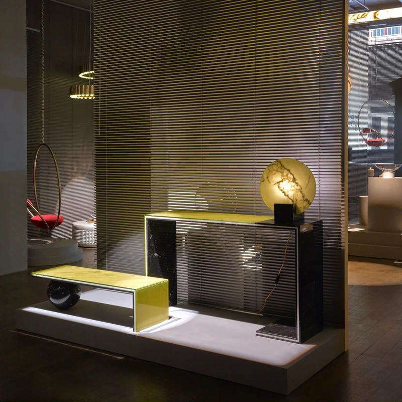 Lee Broom Acid Marble Table Lamp