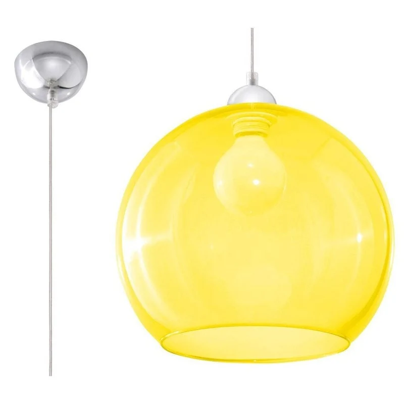 Suspension Cuisine Jaune