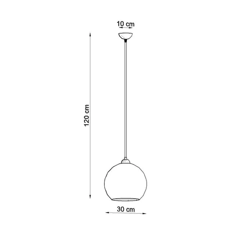 Suspension Cuisine Jaune