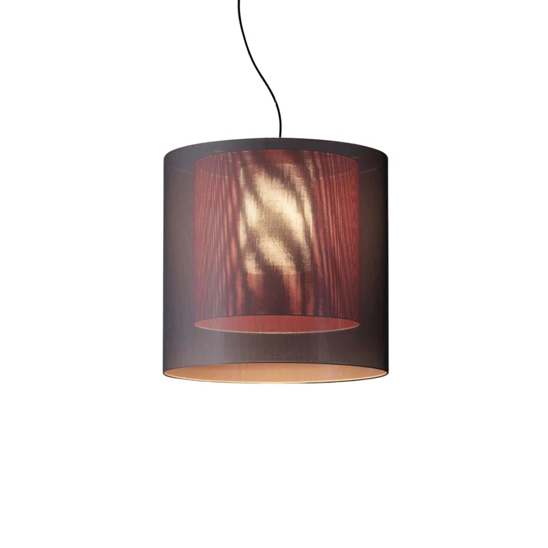 Santa & Cole Moaré with Inner Shade Pendant Lamp