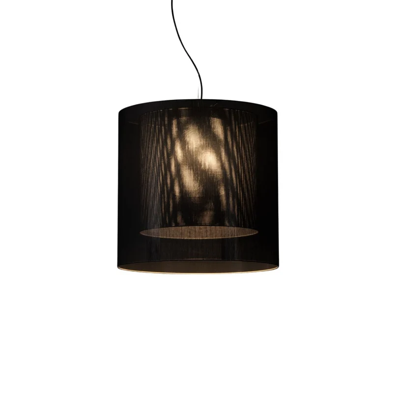 Santa & Cole Moaré with Inner Shade Pendant Lamp