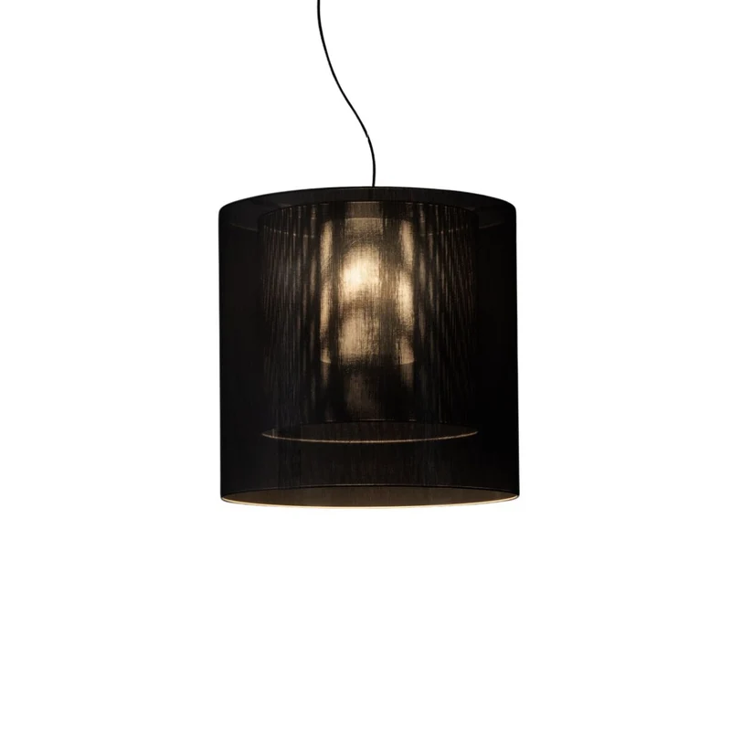 Santa & Cole Moaré with Inner Shade Pendant Lamp