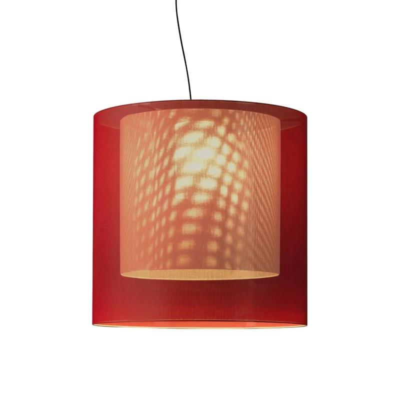 Santa & Cole Moaré with Inner Shade Pendant Lamp
