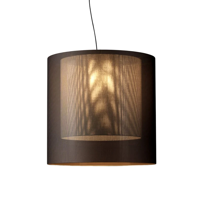 Santa & Cole Moaré with Inner Shade Pendant Lamp
