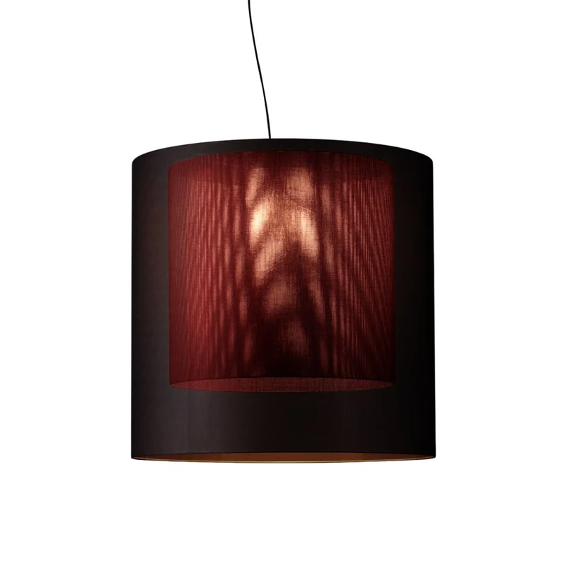 Santa & Cole Moaré with Inner Shade Pendant Lamp